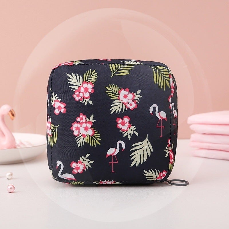 Sanitary Napkin Storage Bag Portable Cosmetics Lipstick Storage Bag Aunt Napkin Sanitary Napkin Storage Bag - Image 4